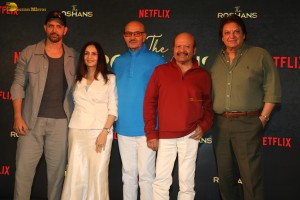 The Roshans Trailer Launch attended by Hrithik Roshan, Rakesh Roshan, and Rajesh Roshan
