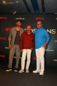 The Roshans Trailer Launch attended by Hrithik Roshan, Rakesh Roshan, and Rajesh Roshan