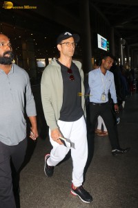Bollywood Superstar Hrithik Roshan spotted at Mumbai Airport on Dec 9, 2022