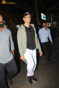 Bollywood Superstar Hrithik Roshan spotted at Mumbai Airport on Dec 9, 2022