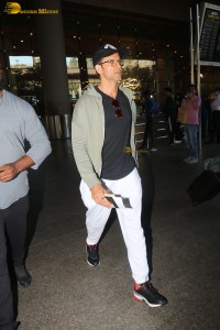 Bollywood Superstar Hrithik Roshan spotted at Mumbai Airport on Dec 9, 2022