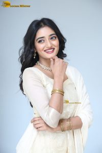 actress hrithika srinivas beautiful in a white salwar