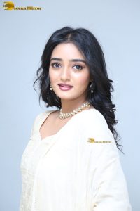 actress hrithika srinivas beautiful in a white salwar