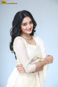 actress hrithika srinivas beautiful in a white salwar