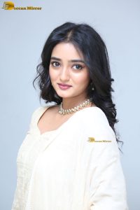 actress hrithika srinivas beautiful in a white salwar