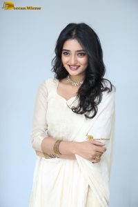 actress hrithika srinivas beautiful in a white salwar