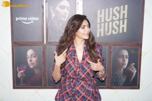 Hush Hush Trailer Launch attended by Ayesha Jhulka, Karishma Tanna, Soha Ali Khan, Tanuja Chandra and others