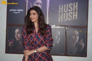 Hush Hush Trailer Launch attended by Ayesha Jhulka, Karishma Tanna, Soha Ali Khan, Tanuja Chandra and others