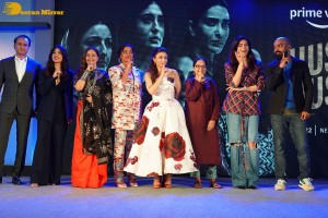 Hush Hush Trailer Launch attended by Ayesha Jhulka, Karishma Tanna, Soha Ali Khan, Tanuja Chandra and others