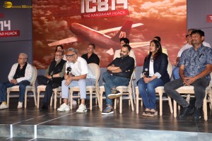 IC 814 The Kandahar Hijack Press Meet attended by Vijay Varma, Dia Mirza, Pankaj Kapoor, and Naseeruddin Shah