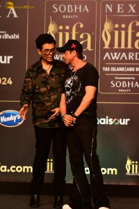 Shah Rukh Khan and Karan Johar attend IIFA 2024 Press Conference
