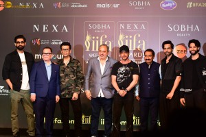 Shah Rukh Khan and Karan Johar attend IIFA 2024 Press Conference