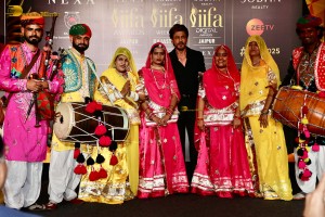 IIFA 2025 Press Conference attended by Shah Rukh Khan, Nora Fatehi, and Kartik Aaryan