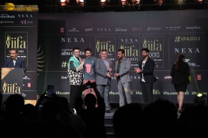 Salman Khan, Varun Dhawan and Farhan Akhtar attend the IIFA press conference on Nov 29