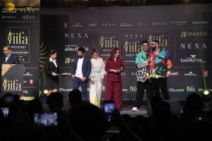 Salman Khan, Varun Dhawan and Farhan Akhtar attend the IIFA press conference on Nov 29
