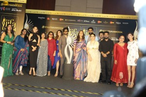 IIFA Utsavam 2024 Press Meet attended by Rana Daggutabi, Raashi Khanna, Sreeleela, Simran, Kushboo Sundar, Faria Abdullah, and others