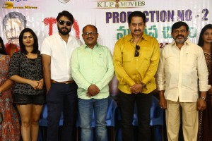 Telugu movie IQ press meet attended by Actor Suman and other cast and crew