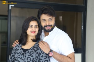 Telugu movie IQ press meet attended by Actor Suman and other cast and crew