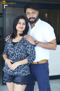 Telugu movie IQ press meet attended by Actor Suman and other cast and crew