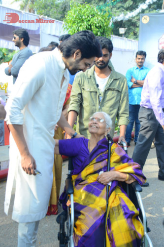 Telugu Movie Ichata Vahanamulu Nilaparadu shoot begins with Sushant and Meenakshi Chaudhary 