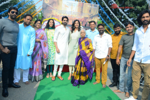 Telugu Movie Ichata Vahanamulu Nilaparadu shoot begins with Sushant and Meenakshi Chaudhary 