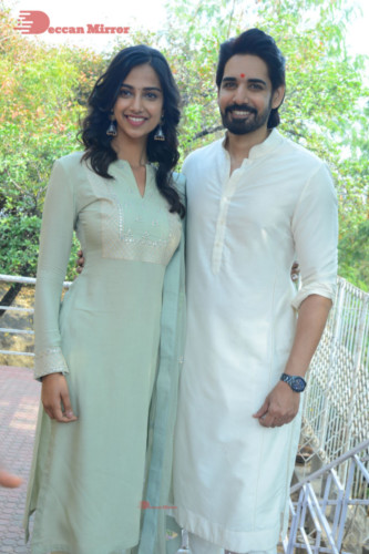 Telugu Movie Ichata Vahanamulu Nilaparadu shoot begins with Sushant and Meenakshi Chaudhary 