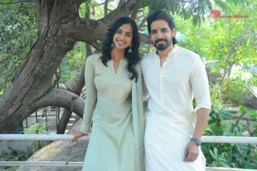 Telugu Movie Ichata Vahanamulu Nilaparadu shoot begins with Sushant and Meenakshi Chaudhary 