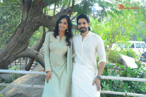 Telugu Movie Ichata Vahanamulu Nilaparadu shoot begins with Sushant and Meenakshi Chaudhary 