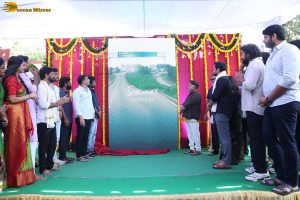 Idupu Kayitham Movie Launch attended by Priyadarshi, Nagadurga, Dil Raju, and Allu Aravind