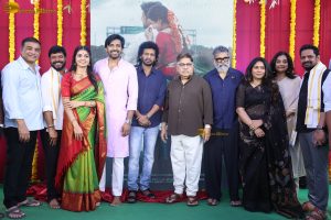 Idupu Kayitham Movie Launch attended by Priyadarshi, Nagadurga, Dil Raju, and Allu Aravind