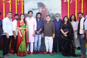 Idupu Kayitham Movie Launch attended by Priyadarshi, Nagadurga, Dil Raju, and Allu Aravind