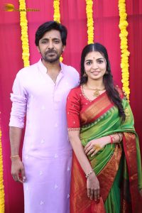 Idupu Kayitham Movie Launch attended by Priyadarshi, Nagadurga, Dil Raju, and Allu Aravind