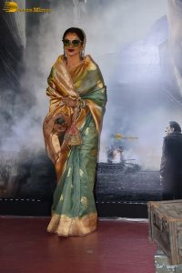 Ikkis Screening attended by Sunny Deol, Bobby Deol, Rekha, Salman Khan, Ameesha Patel, Tabu, and Fatima Sana Shaikh