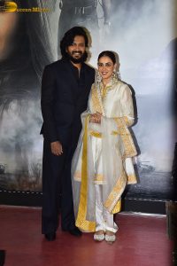 Ikkis Screening attended by Sunny Deol, Bobby Deol, Rekha, Salman Khan, Ameesha Patel, Tabu, and Fatima Sana Shaikh