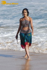 Ileana D’Cruz wet on the beach