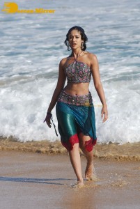 Ileana D’Cruz wet on the beach