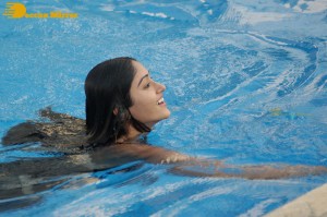 Ileana D’Cruz in a Swimming Pool