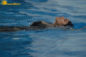 Ileana D’Cruz in a Swimming Pool