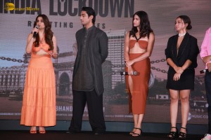 Trailer Launch of the film India Lockdown attended by Shweta Basu Prasad, Sai Tamhankar and Aahana Kumra