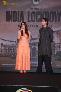 Trailer Launch of the film India Lockdown attended by Shweta Basu Prasad, Sai Tamhankar and Aahana Kumra