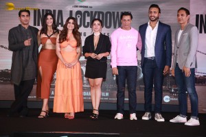 Trailer Launch of the film India Lockdown attended by Shweta Basu Prasad, Sai Tamhankar and Aahana Kumra