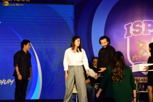 The Launch of Indian Street Premier League Season 2 attended by Sachin Tendulkar, Saif Ali Khan, and Kareena Kapoor