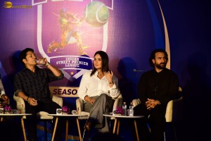 The Launch of Indian Street Premier League Season 2 attended by Sachin Tendulkar, Saif Ali Khan, and Kareena Kapoor