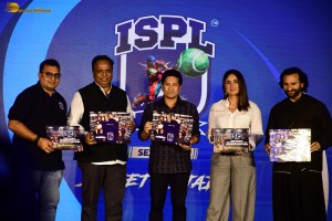 The Launch of Indian Street Premier League Season 2 attended by Sachin Tendulkar, Saif Ali Khan, and Kareena Kapoor