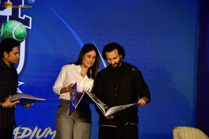 The Launch of Indian Street Premier League Season 2 attended by Sachin Tendulkar, Saif Ali Khan, and Kareena Kapoor