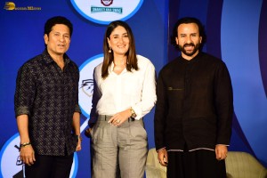 The Launch of Indian Street Premier League Season 2 attended by Sachin Tendulkar, Saif Ali Khan, and Kareena Kapoor
