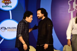 The Launch of Indian Street Premier League Season 2 attended by Sachin Tendulkar, Saif Ali Khan, and Kareena Kapoor