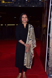 telugu actress indraja cute in a black salwar dress