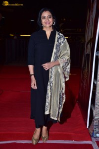 telugu actress indraja cute in a black salwar dress