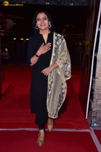 telugu actress indraja cute in a black salwar dress